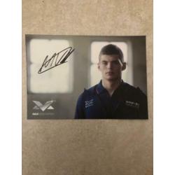 Max Verstappen handtekening kaarten