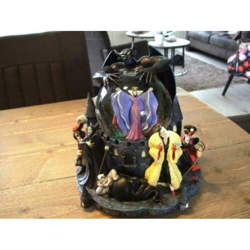 Disney Globe muziekdoos Villains