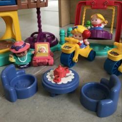 Little People auto’s, ijswagen, poppetjes