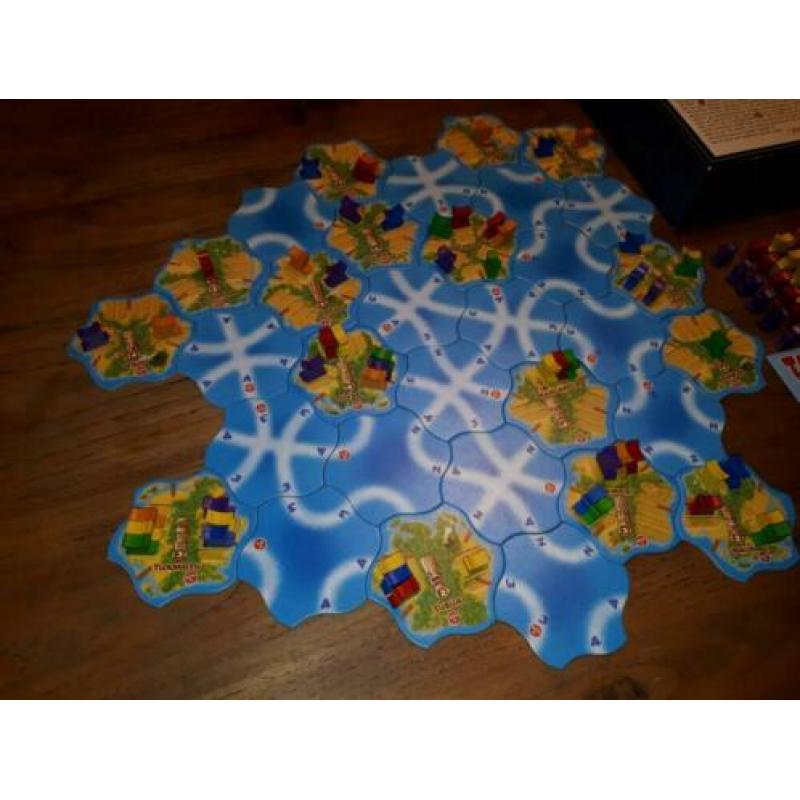 Bordspellenset 3 stuks (p.s. €7,50-€10) oa Nautilus,Tongiaki