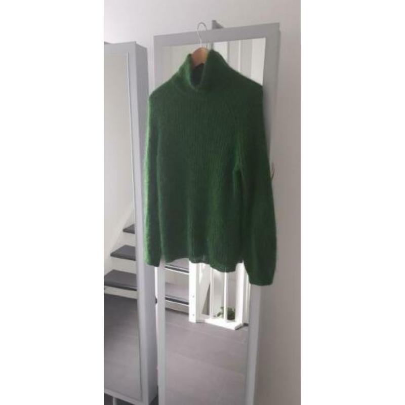 Cos groene coltrui trui mt XS S