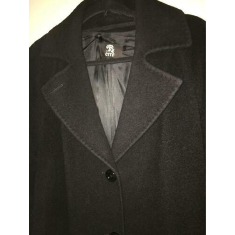 Zgan. Prachtige lange wollen jas / mantel van Erre ( L-XXL)