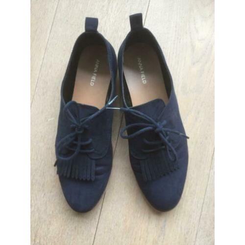 Lage schoenen veterschoenen brogues dames Anna Field