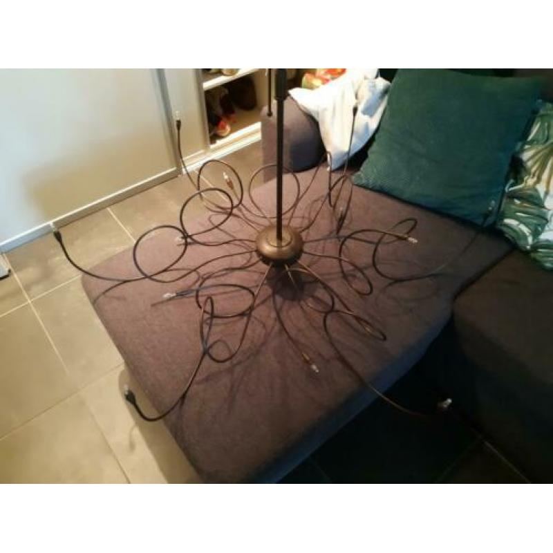 hanglamp spinmodel met lichtdimmer werkt uitstekend