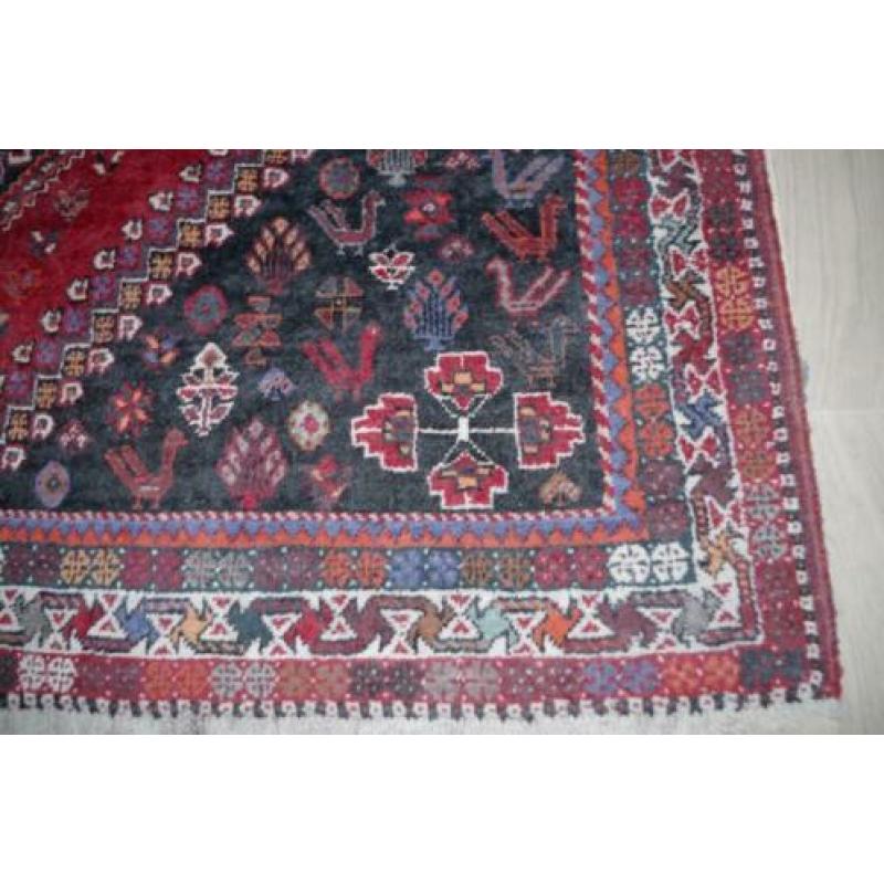 Perzisch tapijt Gashgai wol handgeknoopt 169 x 270