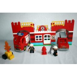 Duplo Brandweerkazerne 10593 compleet in doos