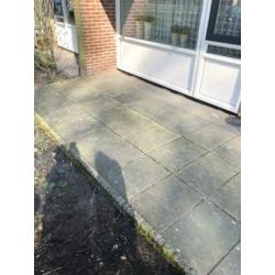 Gratis tegels 40x60 + opsluitband