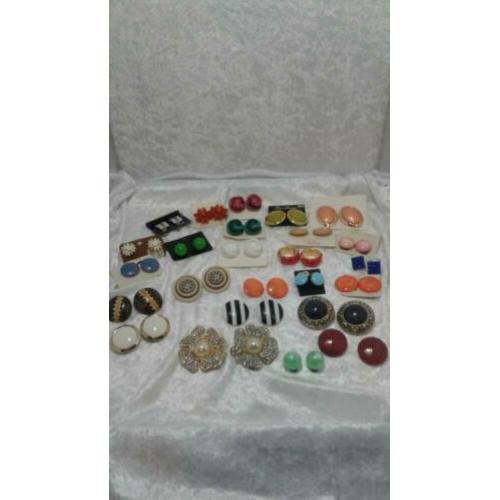 Lotje vintage oorbellen