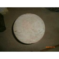 vintage kruk prachtig doorleefd hout 48cm hoog