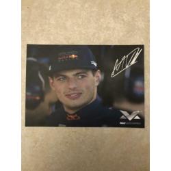 Max Verstappen handtekening kaarten