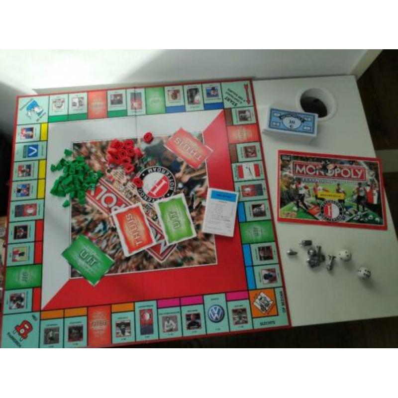 ZGAN - Feyenoord Monopoly - 100% compleet en in nieuwstaat