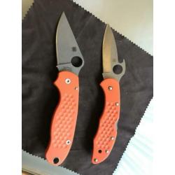 4x Spyderco