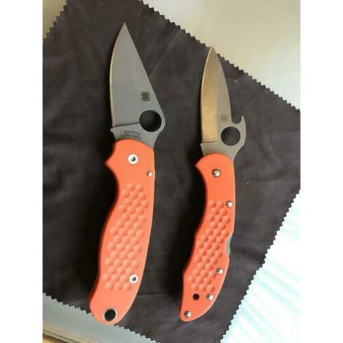 4x Spyderco