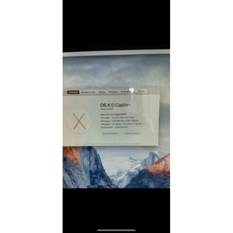 iMac 20 inch