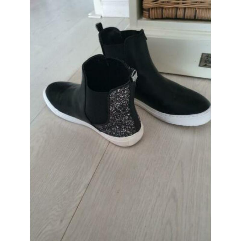 REPLAY sneakers zwart met glitter 37