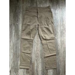 Beige broek van Zara. Maat S.