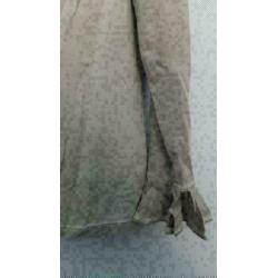 CARBONE woman lever/grijs blouse mt L