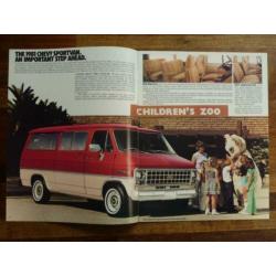 Chevrolet Sportvan (USA, 1981)
