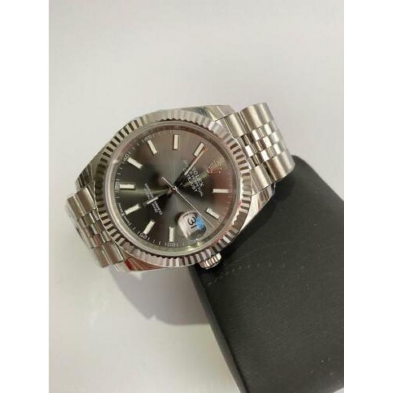 Rolex Datejust Rhodium Jubileum V9