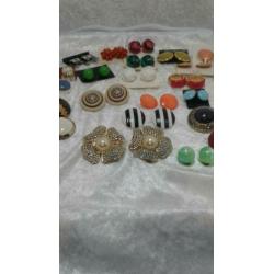 Lotje vintage oorbellen