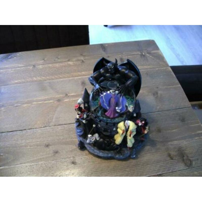Disney Globe muziekdoos Villains