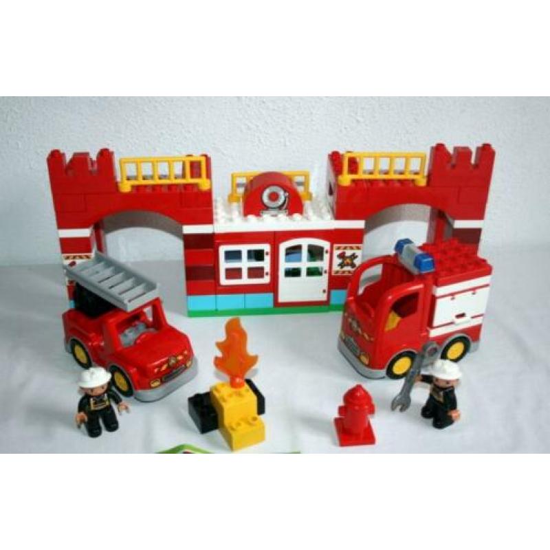 Duplo Brandweerkazerne 10593 compleet in doos