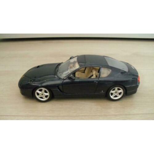 Te koop mooie burago ferrari 456gt 1992 schaal 1:18