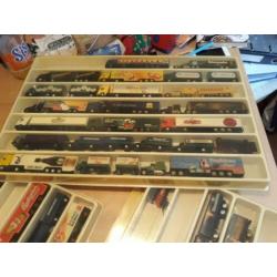 Modelvrachtauto diverse soorten 76 stuks