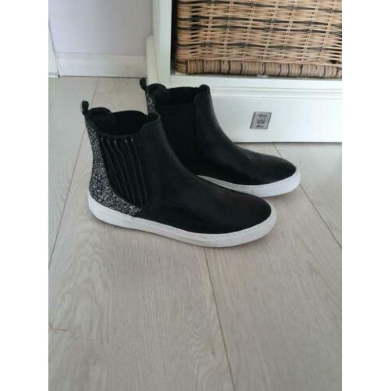 REPLAY sneakers zwart met glitter 37