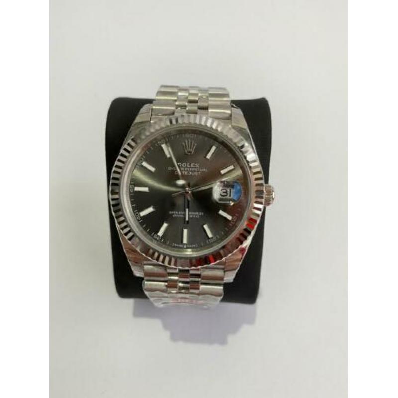 Rolex Datejust Rhodium Jubileum V9