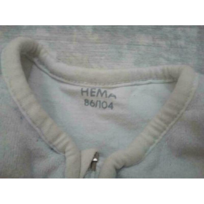 winter slaapzak / trappelzak maat 86/104 van Hema
