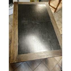 oude uitschuif tafel