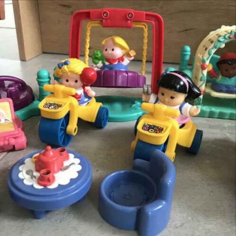 Little People auto’s, ijswagen, poppetjes