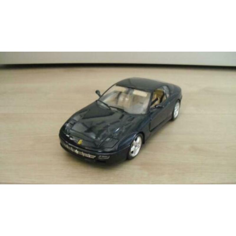 Te koop mooie burago ferrari 456gt 1992 schaal 1:18