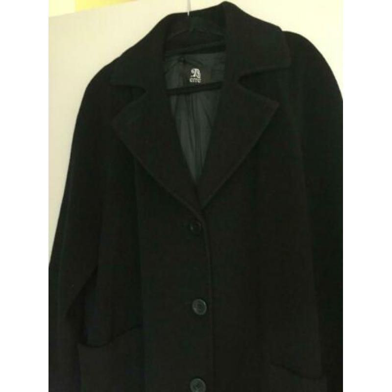 Zgan. Prachtige lange wollen jas / mantel van Erre ( L-XXL)