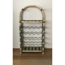 Zeer mooi Wijnrek Retro look, Vintage