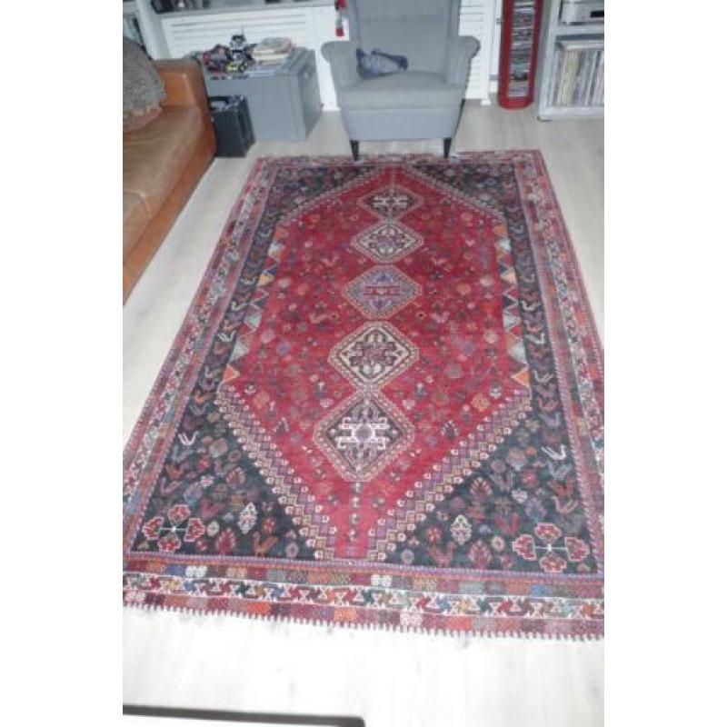 Perzisch tapijt Gashgai wol handgeknoopt 169 x 270