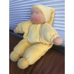 Zonnekindpop Knuffelpop 1 / 26cm / Antroposofische pop
