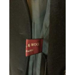 Zgan. Prachtige lange wollen jas / mantel van Erre ( L-XXL)