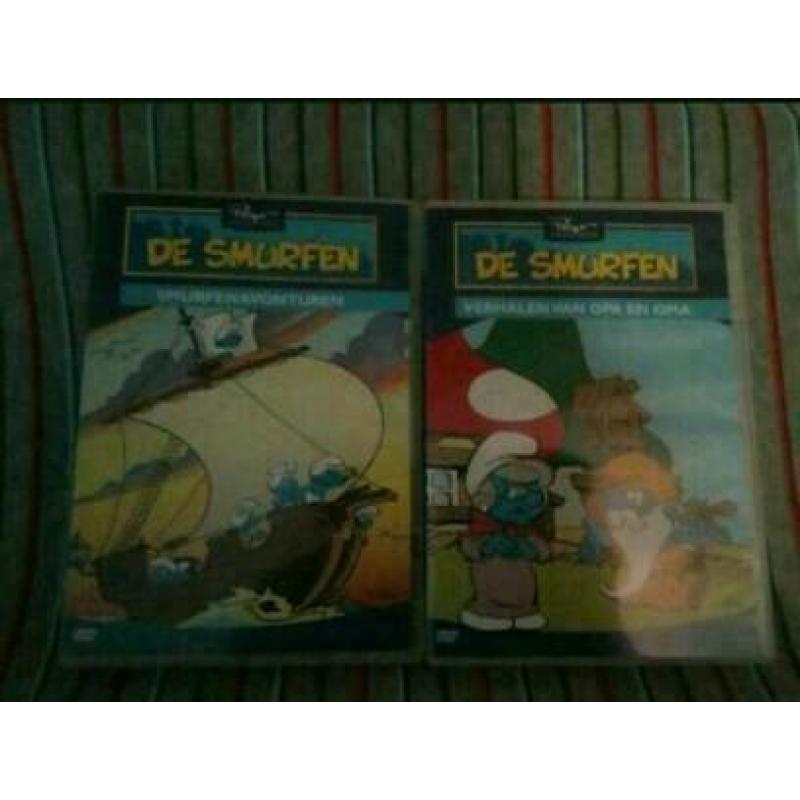 10 smurfen dvd's