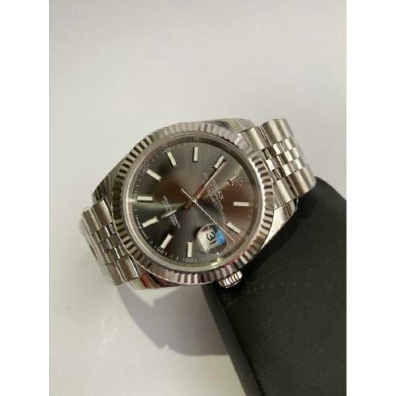 Rolex Datejust Rhodium Jubileum V9