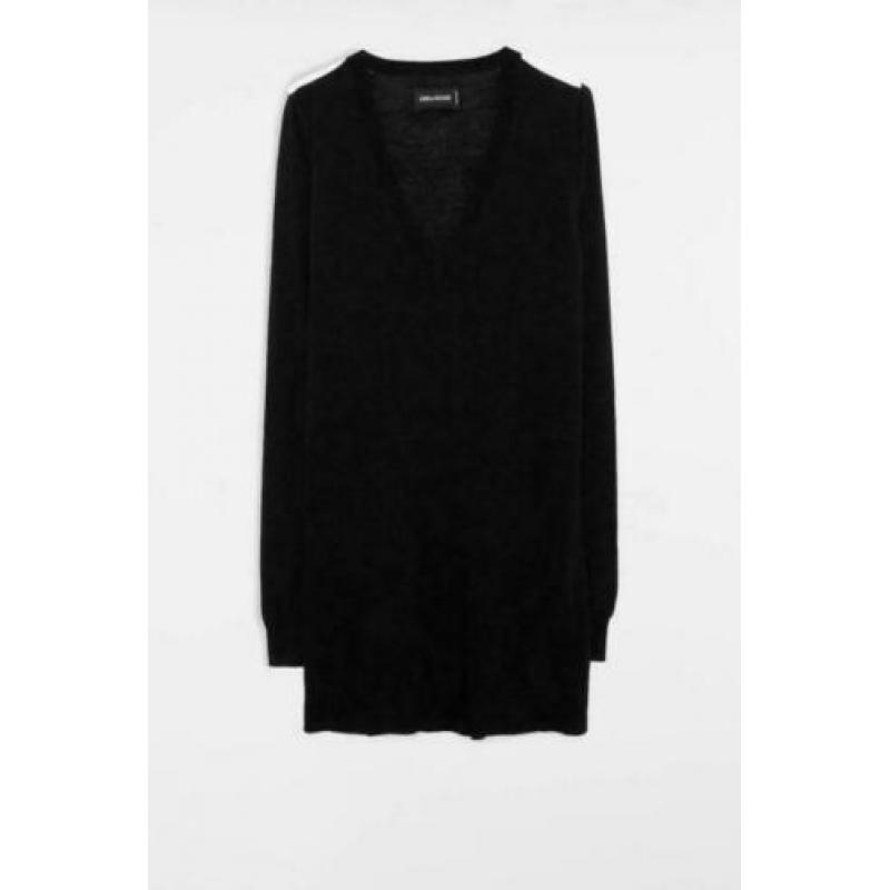 Zwarte prachtjurk Zadig & Voltaire maat M zgan