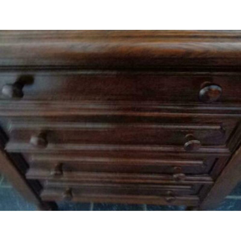 noten lade kast met 4 lade met rek (hendry deux styl rek)