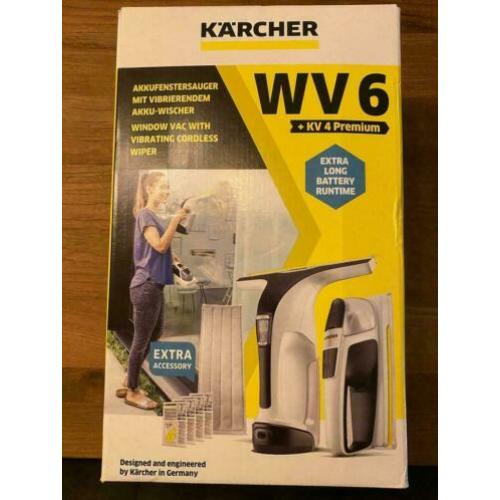 Kärcher wv6 plus kv4 premium Window vac nieuw in doos