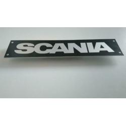 Origineel Scania embleem / logo / merkplaat 375mm x 75mm