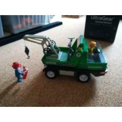 4 Playmobil (vracht) auto's