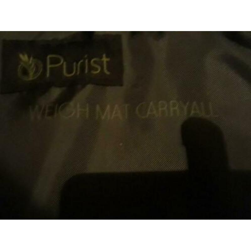 Purist .onthakings tas en weegtas kleur groen