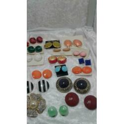 Lotje vintage oorbellen