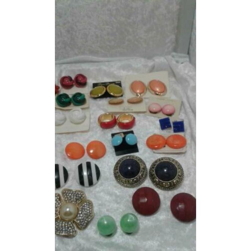 Lotje vintage oorbellen
