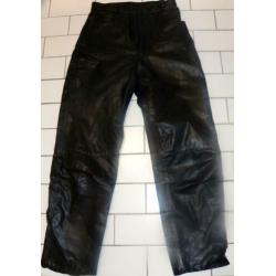 leren dames motorbroek maat 40